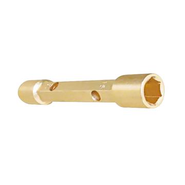 Raxwell 防爆双头套筒六角扳手，铝青铜18*19mm RTAS0384