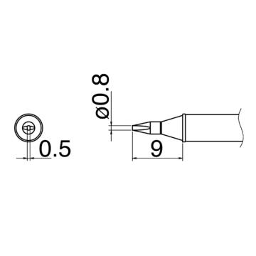 白光 焊咀T31系列，配套焊台FX-100 T31-01D08