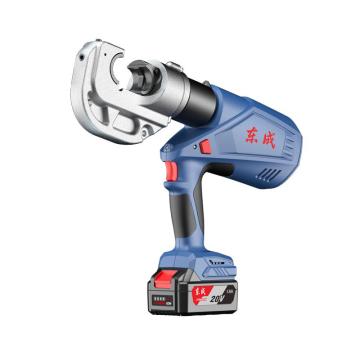 Dongcheng/东成 充电式电动液压钳，铜400/铝300，120KN，20V/4.0Ah两电一充，含压模套装 DCYH400E
