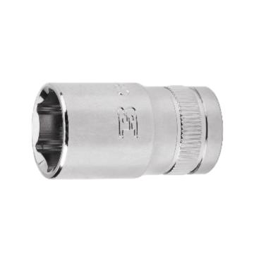 BOSI/波斯 1/2"(12.5mm)英制六角镜面短套筒3/4" BS360897