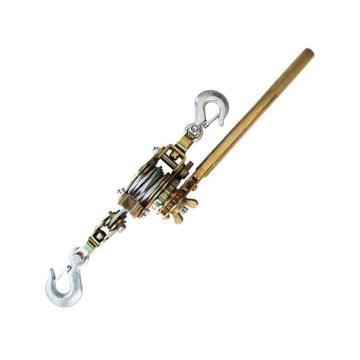 华泰 日式多功能拉紧器，棘轮拉紧器双钩钢丝绳紧绳器3吨2钩，5mm*2m HT-131-1-3T2G