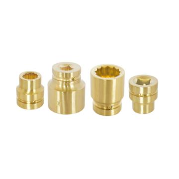 Raxwell 防爆1/2"风动套筒铝青铜8mm RTAS0223
