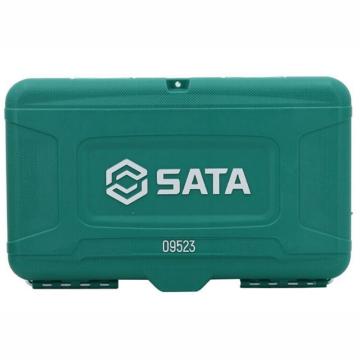 SATA/世达 套筒组套，公制10mm系列14件套 9523