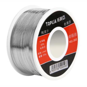 TOPLIA 1.0mm卷式焊锡丝卷式焊锡丝 1.0mm*200g，焊锡量：63% Y01-202