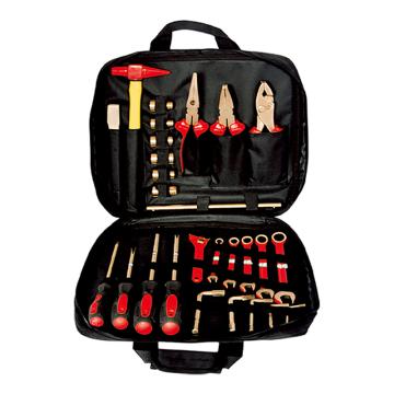 Raxwell 防爆26件套电工组合套装工具，铝青铜26pcs RTAK0036
