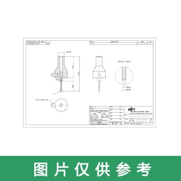SPTsmallprecisiontools SPT 吸嘴1059D-17.48-SS-CT-0.30-0.15(Engrave:8620 cap TIP) DD-PUT-1125-S2