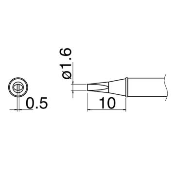 白光 焊咀T31系列，配套焊台FX-100 T31-03D16