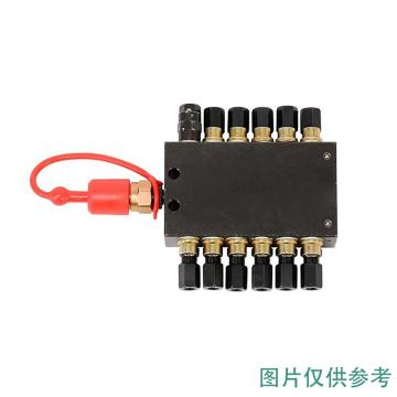 风发科技 递进分配器 一进16个出油口，直径6mm WFD20-16