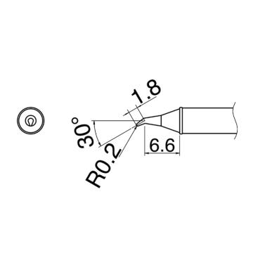 白光 焊咀T31系列，配套焊台FX-100 T31-01JS02
