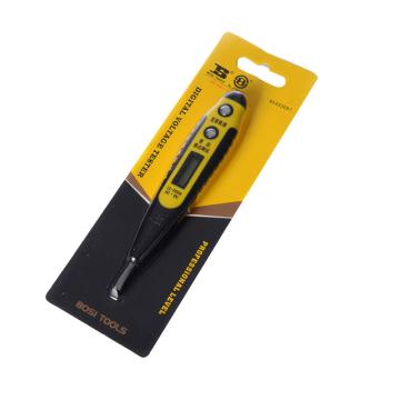 BOSI/波斯 数显测电笔12-220V 黄黑双色 BS453097