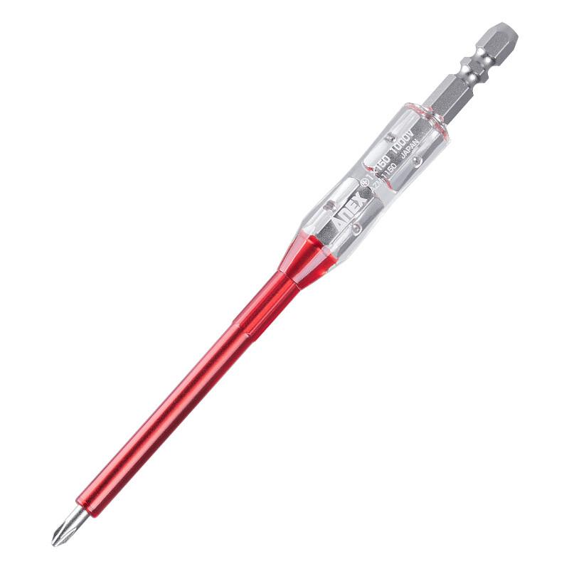 ANEX (ANEX)绝缘螺丝批头1000V #1X150mm 十字 AZM-1150