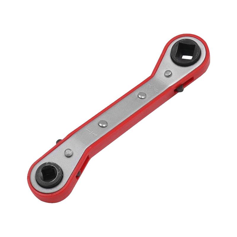 保拉 弯型双头四方棘轮扳手1/4" 3/8" 3/16" 5/16" 8866