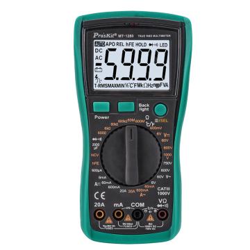 宝工 Pro'sKit 3 5/6数字万用表 MT-1280-C