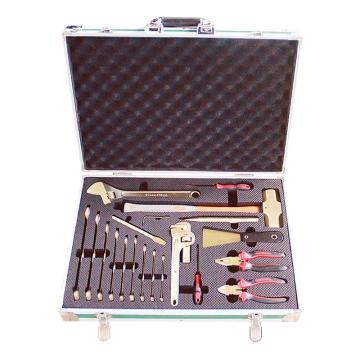 Raxwell 防爆20件套组合套装工具，铝青铜20pcs RTAK0069