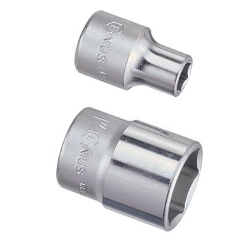 genius/天赋 1/2"(12.5mm)系列手动公制六角套筒1/2"*29mm*46mmL 423829
