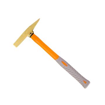 Raxwell 防爆塑柄除锈锤，铝青铜150g RTAH0047