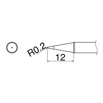 白光 焊咀T31系列配套焊台FX-100 T31-02BL