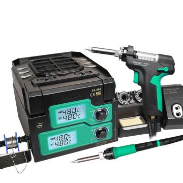 宝工 Pro'sKit 6合1多功能一体式烙铁吸锡焊枪拆焊组 SS-988H