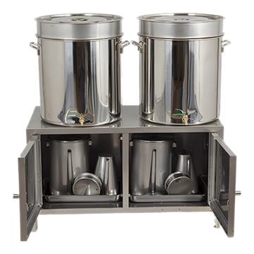 桥防 不锈钢三级过滤器（双柜13件套） T881013