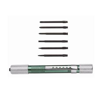 SATA/世达 多用螺丝刀套装6件十字/花型迷你型 3142