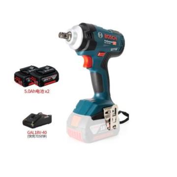 博世 冲击扳手套装，1/2"，18V，400Nm，两电一充，06019K0080，冲击套筒套装，7件套 06019K0080+2608551029