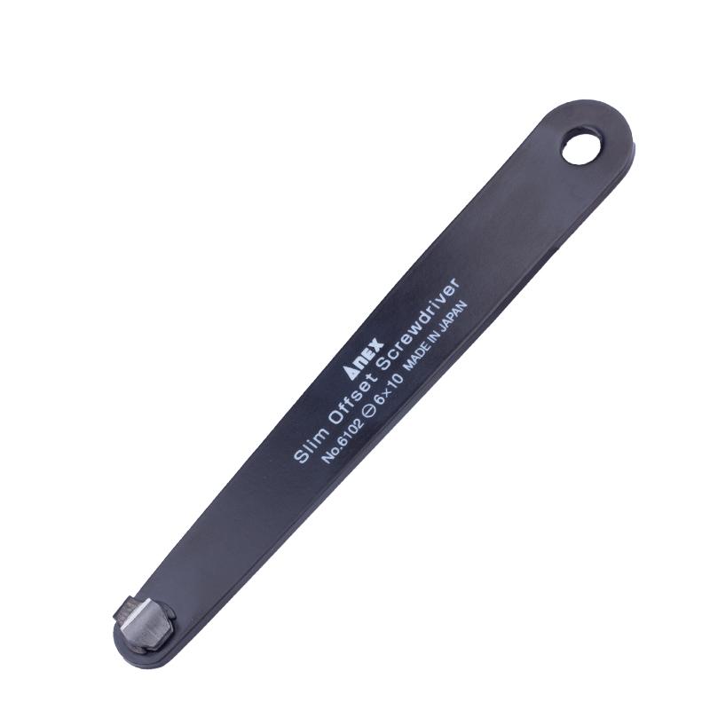 ANEX (ANEX)超薄轻小型一字螺丝刀 No.6102 6X10mm