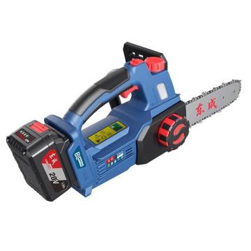 Dongcheng/东成 充电式链条锯20V/4.0Ah两电一充 DCML250B,20V/4.0AH
