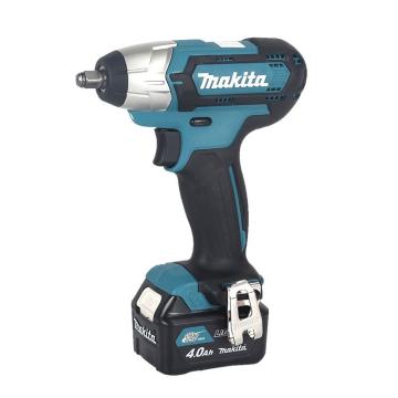 牧田 充电式电动冲击扳手，最大扭矩145Nm适用M8-M16，1/2寸，12V/4.0Ah电池两电一充 TW141DSMJ