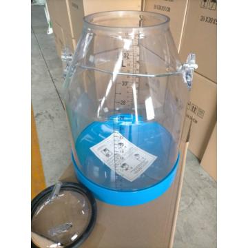 金沃 透明奶桶 NT32L带盖子