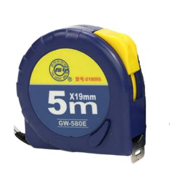 长城精工 80系列公英制带扣卷尺5m*19mm 28055/GW-580E