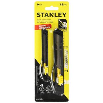STANLEY/史丹利 自锁美工刀套装9+18mm STHT81433-8-23