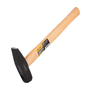 deli/得力 木柄钳工锤500g(黑)黑 DL442500