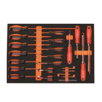 SHEFFIELD/钢盾 22件螺丝批工具托组套 S025048
