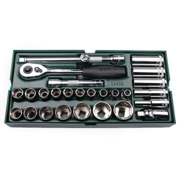 SATA/世达 套筒套装12.5mm系列公制27件套 9903