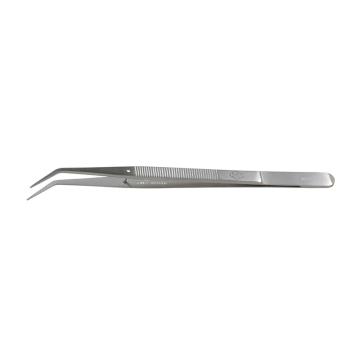 Weller EREM尖细弯头40°镊子不锈钢耐热耐酸150MM 24SA