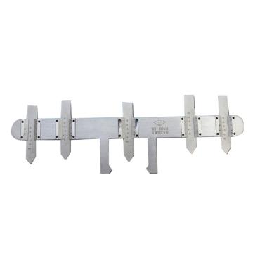 海特测控 机械辙叉磨耗测量尺辙叉心垂直0-25mm，翼轨垂直0-30mm ZCY-B