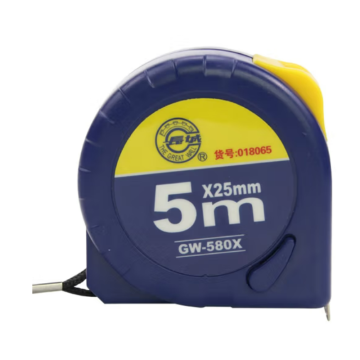 长城精工 80系列公制带扣卷尺5m*25mm 18065/GW-580*