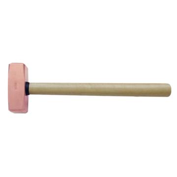 桥防 紫铜木柄德式八角锤1800g T82204B-1008