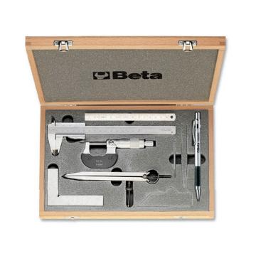 百塔 7件装，测量和划线工具组套 Beta-016850110，1685 /C7