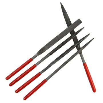 TOPLIA 加长整形锉刀五件套180mm长（齐头扁锉、方锉、三角锉、圆锉、半圆锉） X0200002