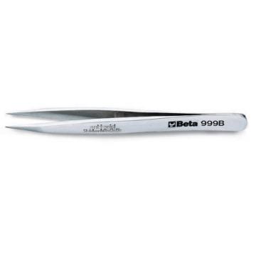 百塔 防酸防磁高强度镊子120mm，999B Beta-009990017
