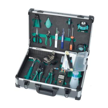 宝工 Pro'sKit FTTH专业光纤冷接工具套装19件 PK-9458