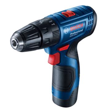 博世 锂电充电式冲击钻 GSB 120-LI双电版+小黑盒附件套装