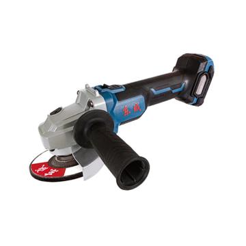 Dongcheng/东成 充电式角向磨光机，100mm盘径，20V/6.0Ah，两电一充 DCSM03-100H2