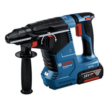 博世 充电式无刷电锤，混凝土24mm，980rpm，18V/5.0Ah两电一充，GBH 187-LI GBH 187-LI双电版0611923081