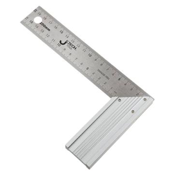 JETECH/捷科 钢角尺200mm AS-200，072201
