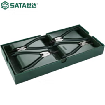 SATA/世达 4件卡簧钳组套 09911A