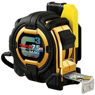 TAJIMA/田岛 G3LOCK磁爪金卷尺7.5米 SFG3GLM25-75BL 1001-1884