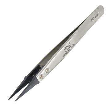 VETUS ESD可换头防静电镊子130mm ESD-259A