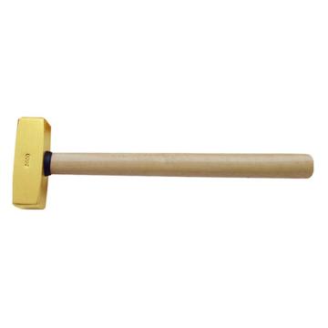 桥防 黄铜木柄德式八角锤2000g T82104B-1010